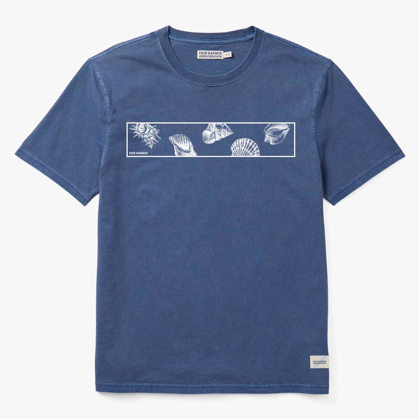  The Saltaire Graphic Tee | Navy Seashells
