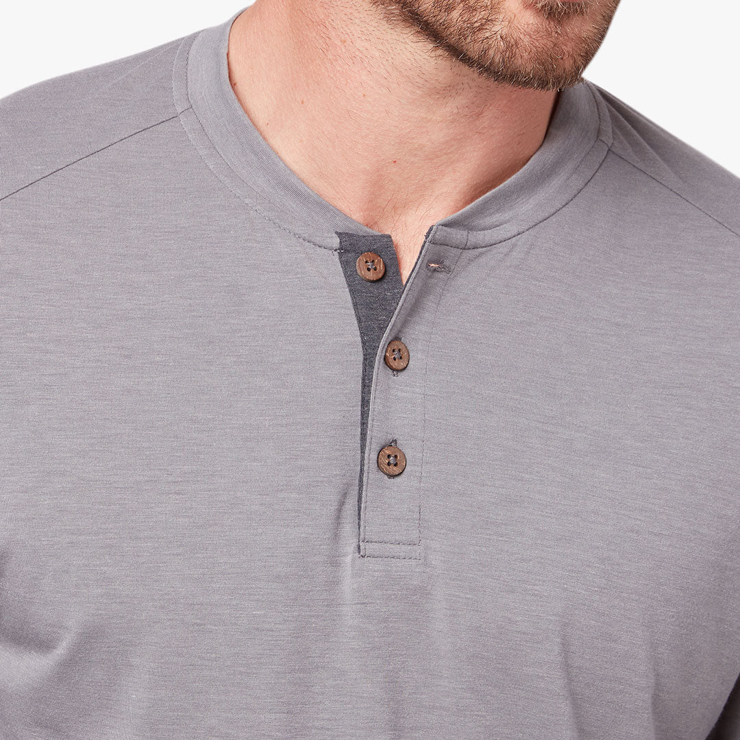  The SeaBreeze Henley | Grey