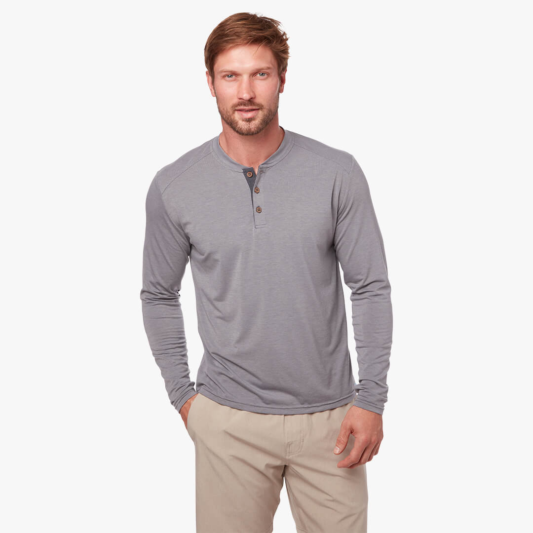  The SeaBreeze Henley | Grey