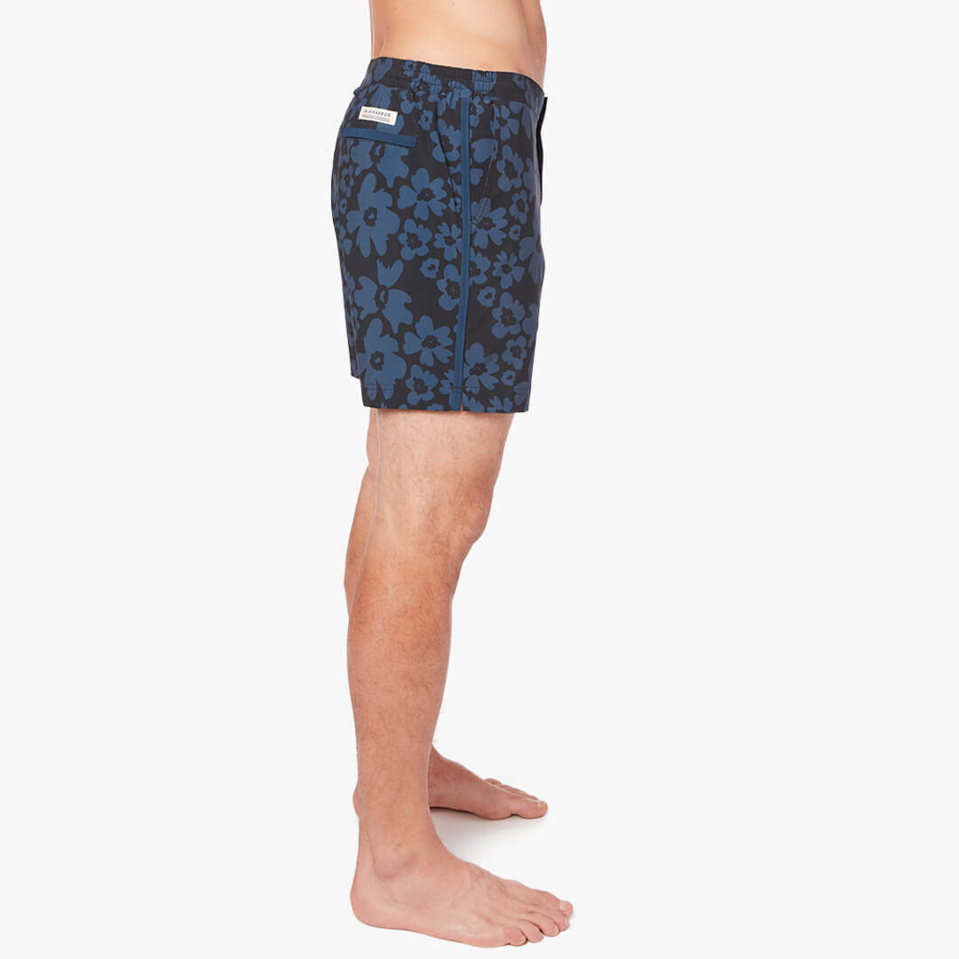  The Sextant Trunk | Navy Floral