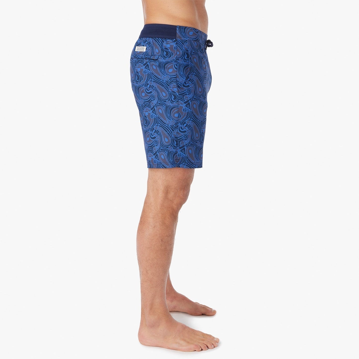  The Ozone | Navy Ocean Paisley