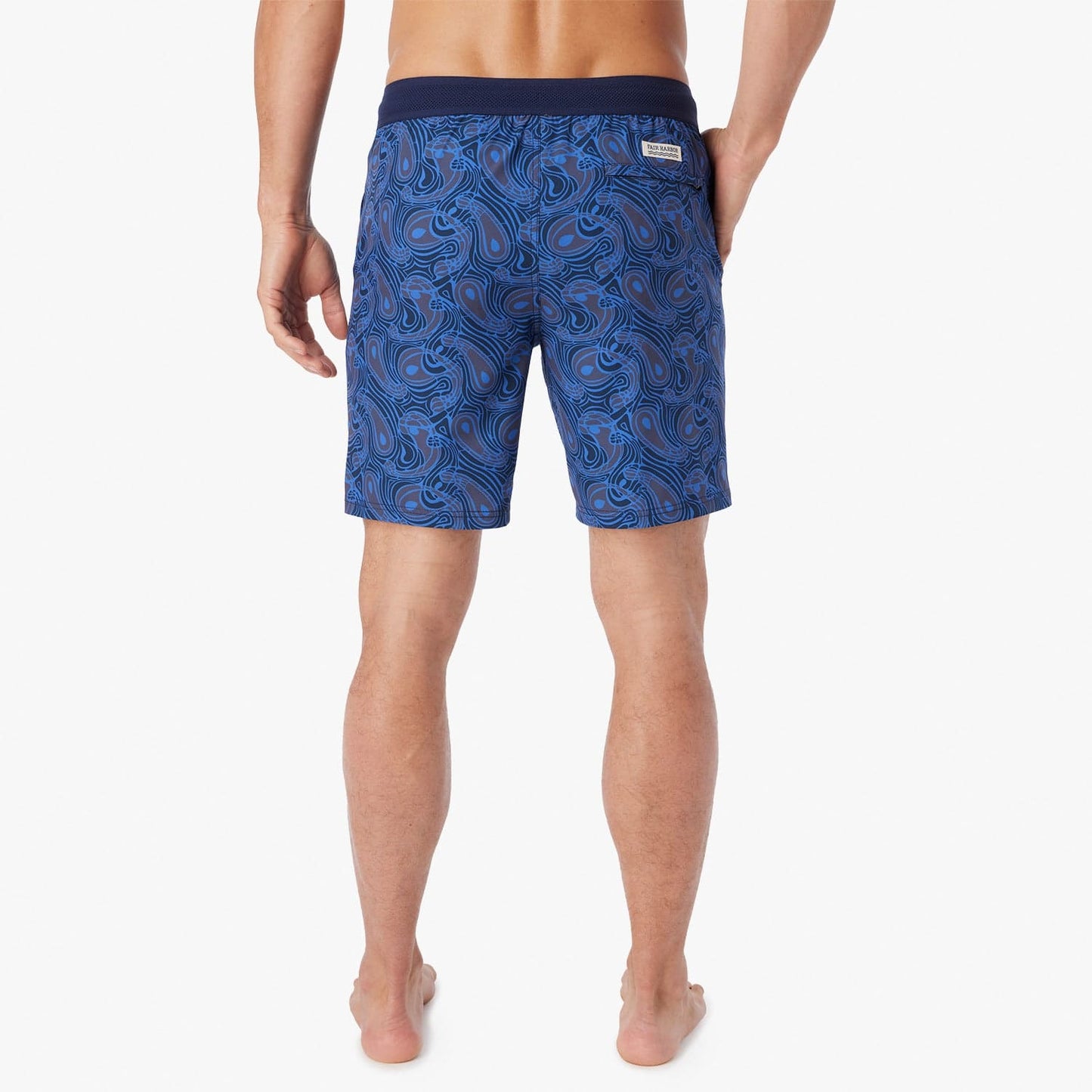  The Ozone | Navy Ocean Paisley