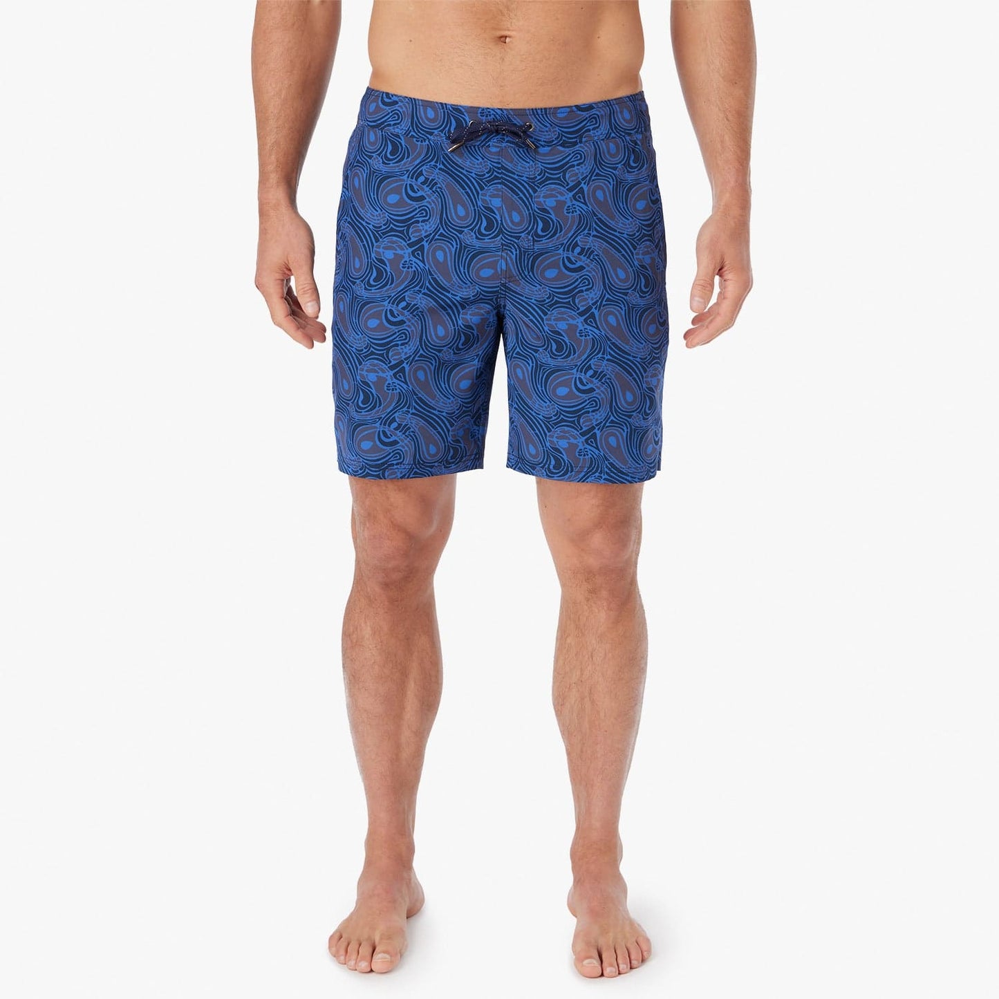 The Ozone | Navy Ocean Paisley