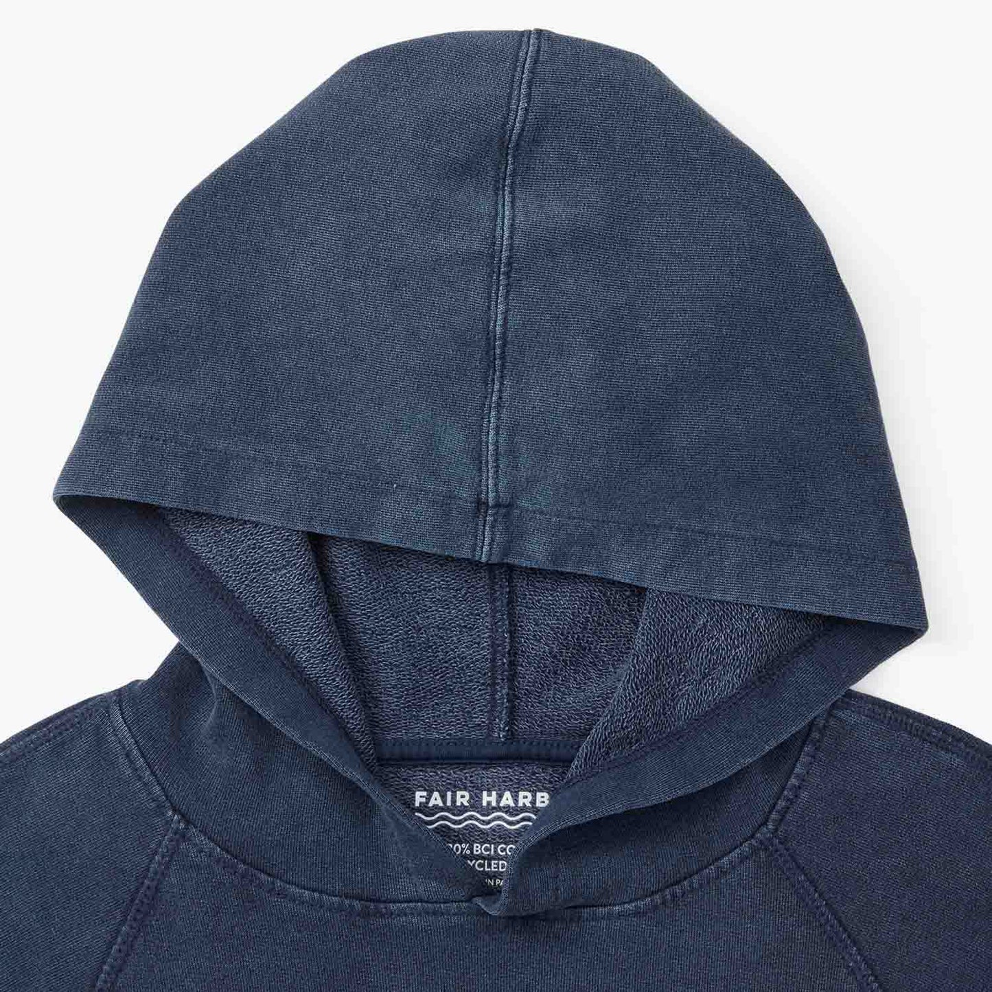  The Vintage-Wash Saltaire Hoodie | Navy