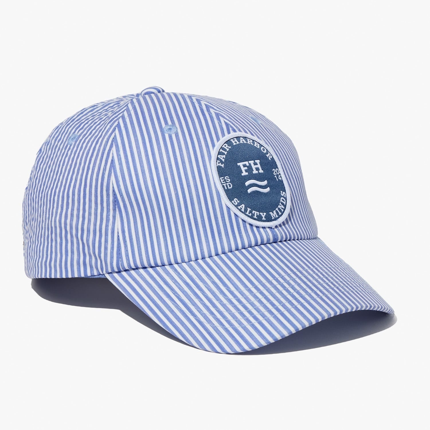  The Shoreline Classic Hat | Light Blue Seersucker