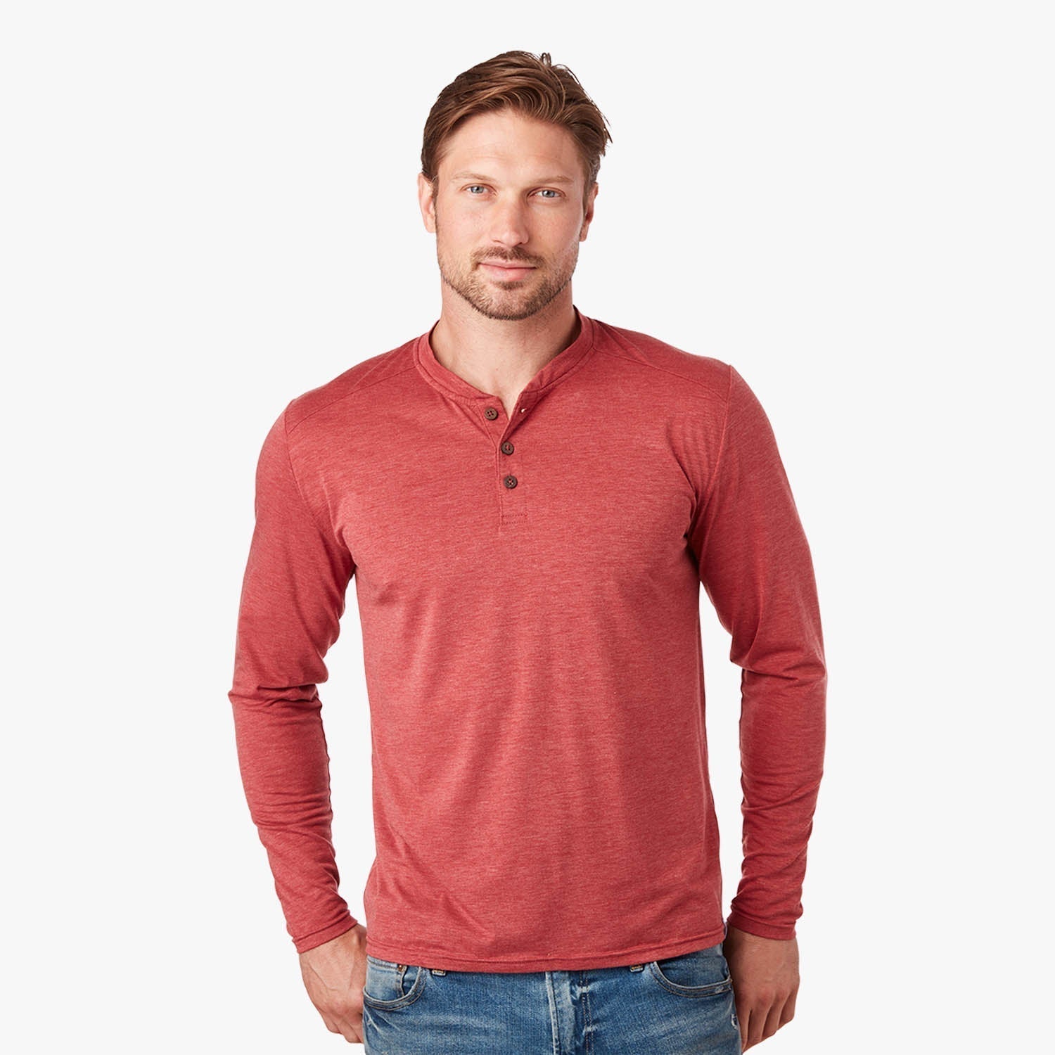  The SeaBreeze Henley | Washed Red