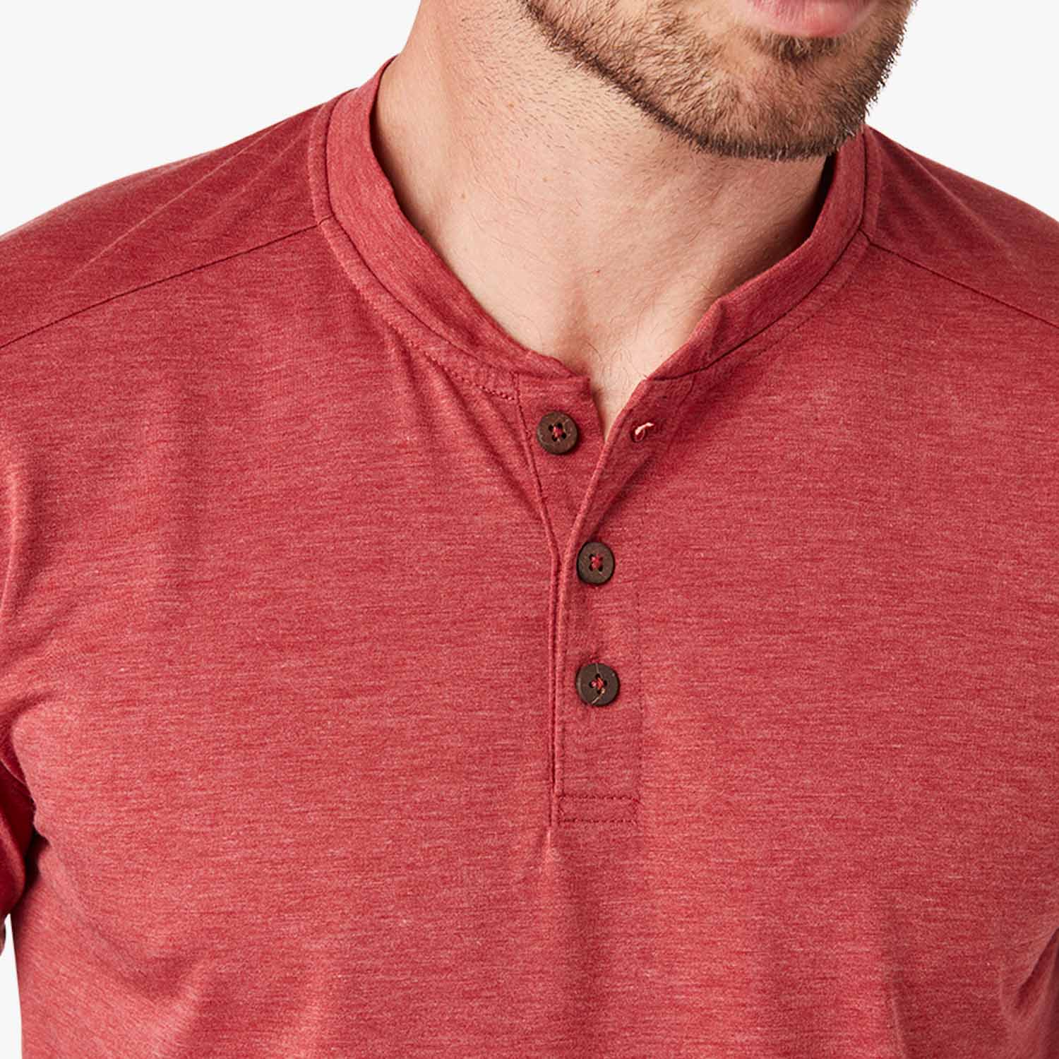 The SeaBreeze Henley | Washed Red
