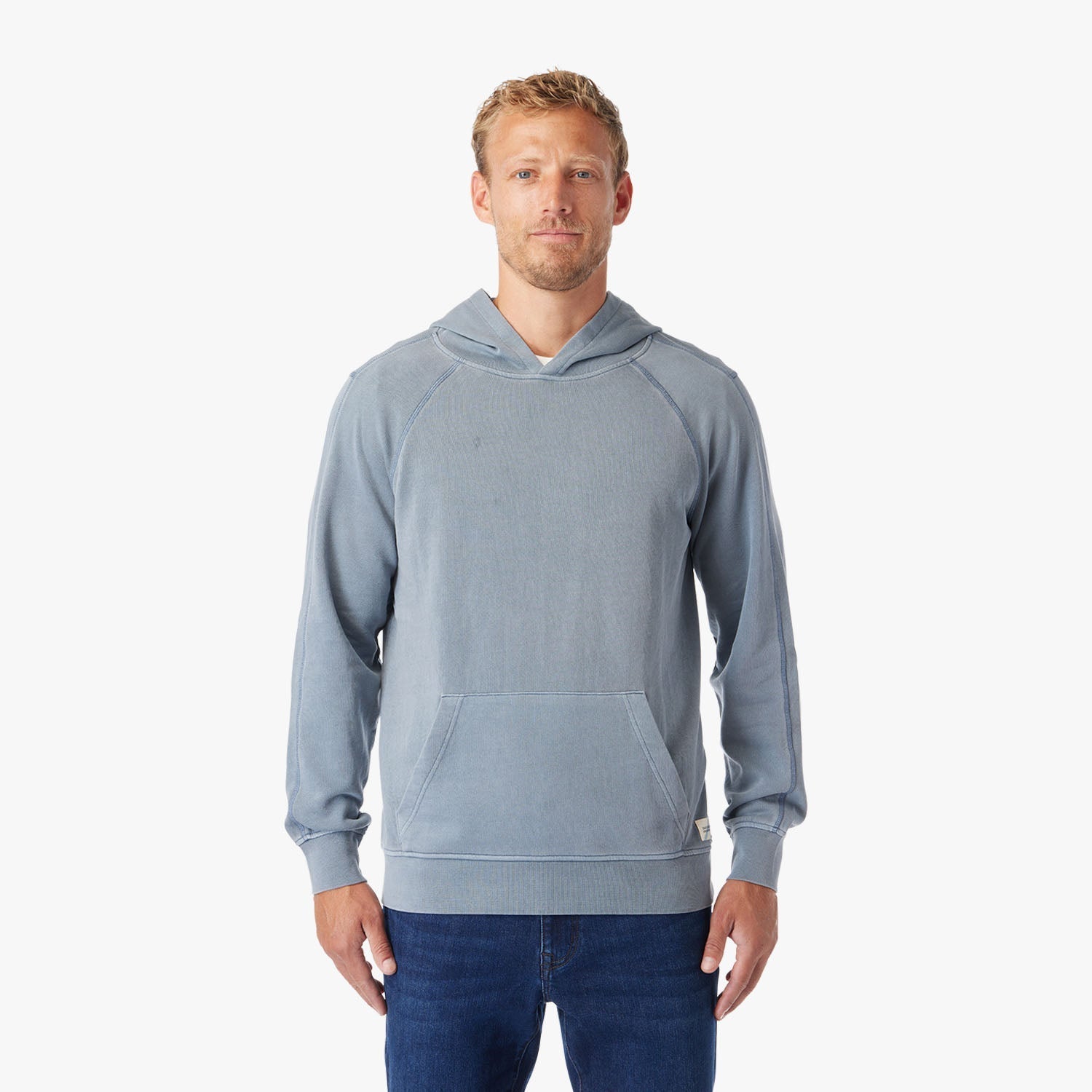  The Vintage-Wash Saltaire Hoodie | Slate