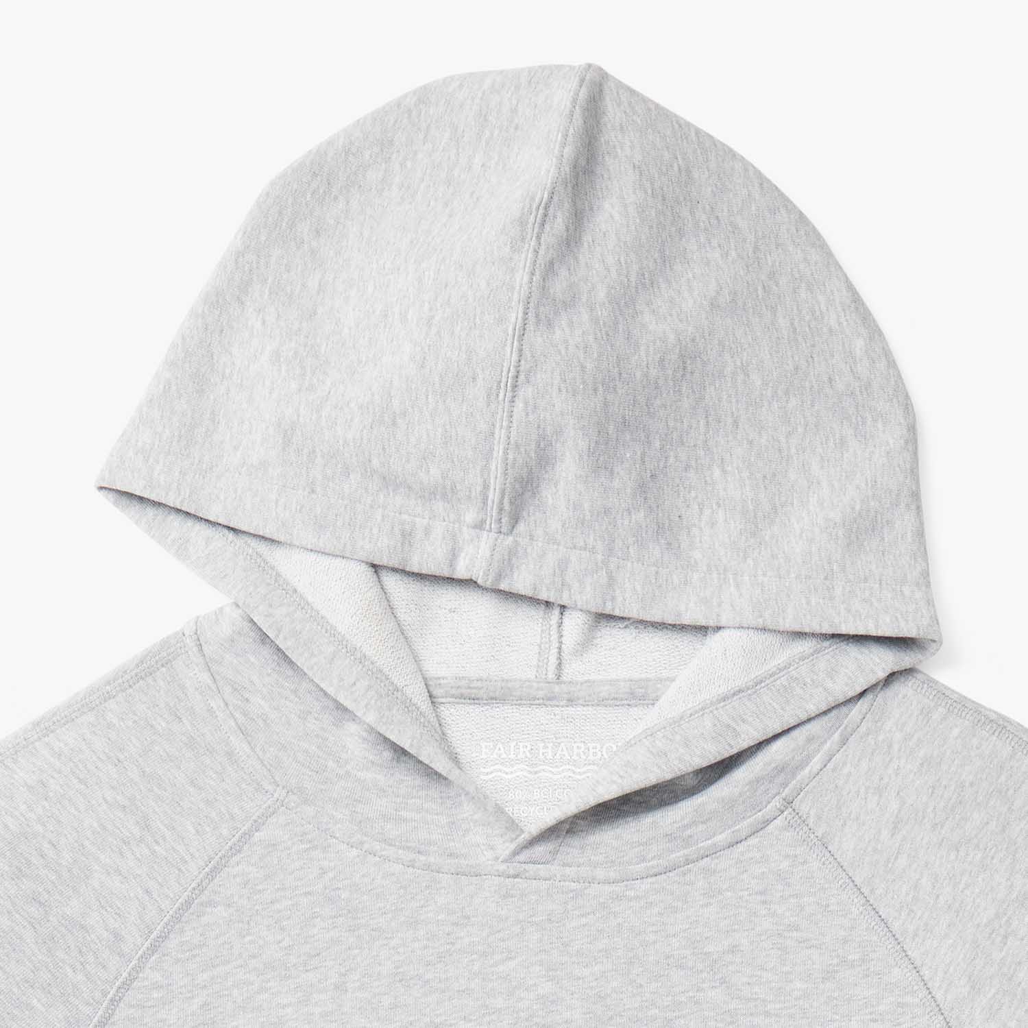  The Vintage-Wash Saltaire Hoodie | Heather Grey