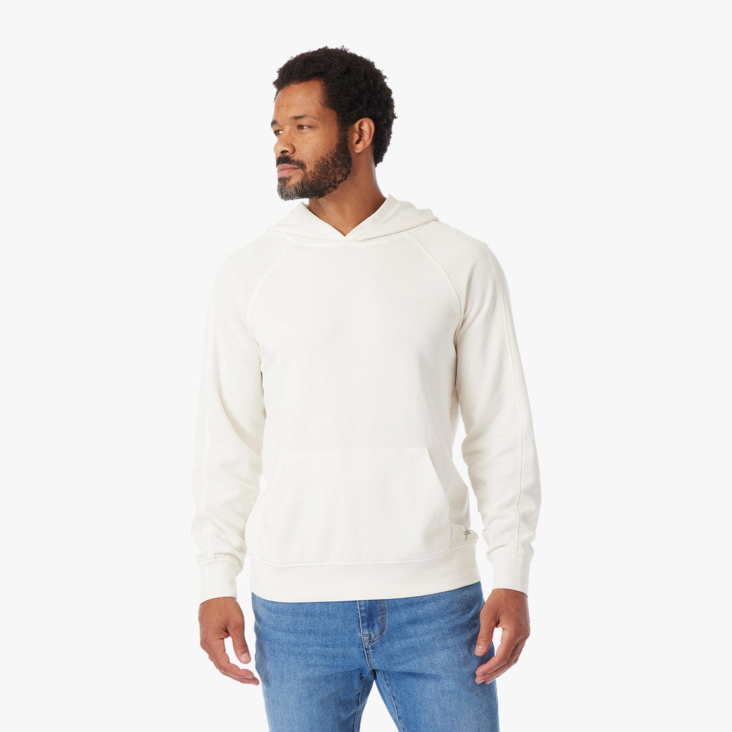  The Vintage-Wash Saltaire Hoodie | Ivory
