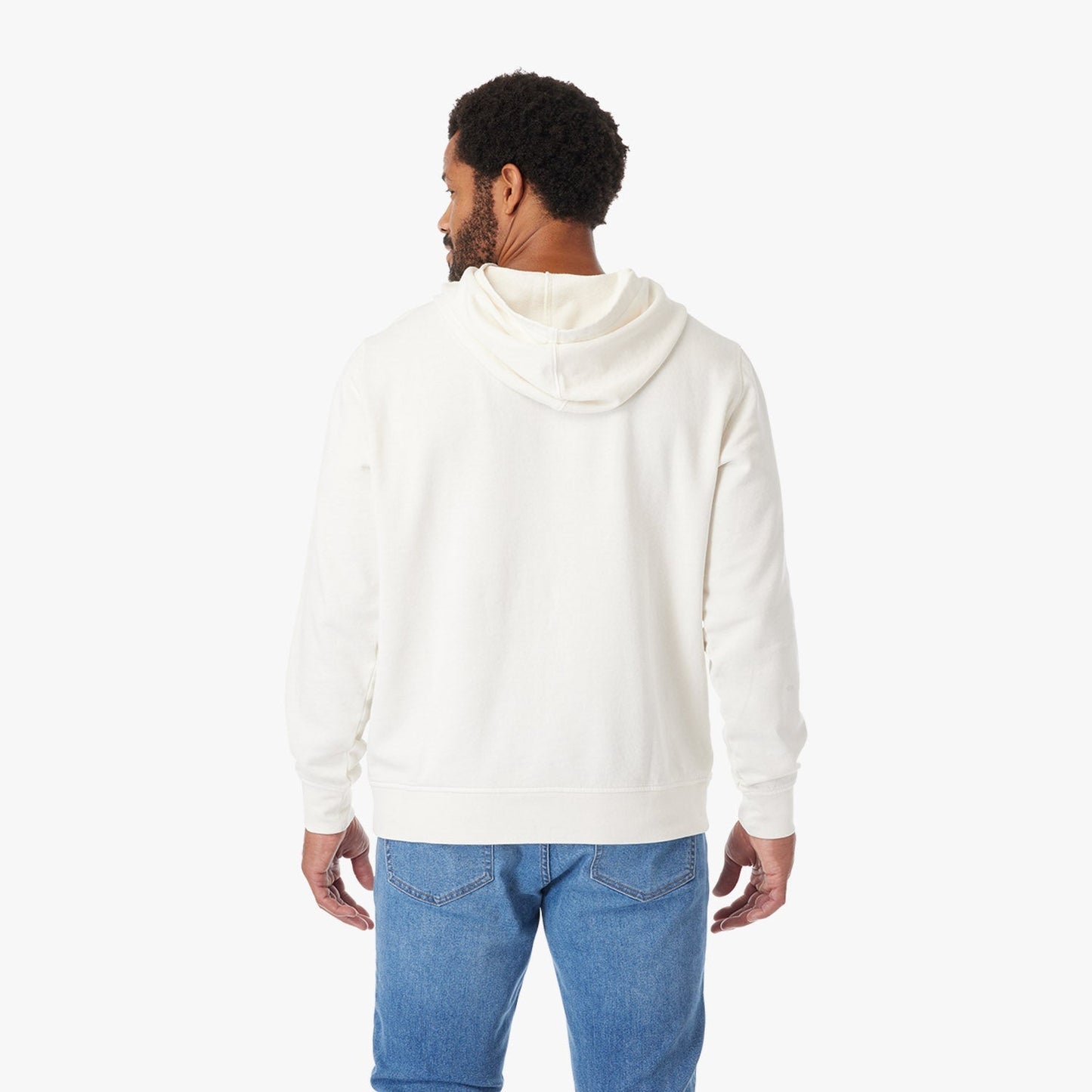  The Vintage-Wash Saltaire Hoodie | Ivory