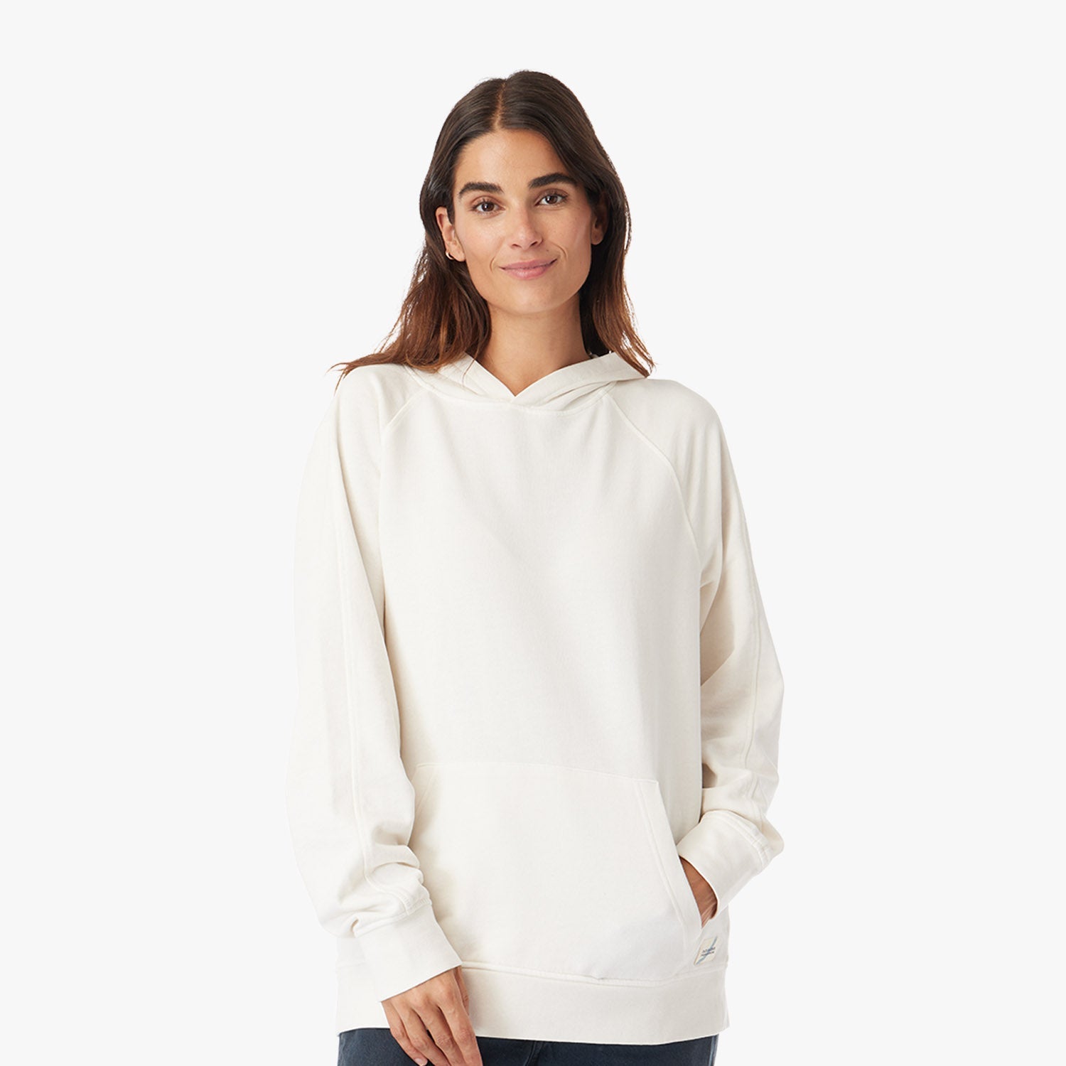  The Vintage-Wash Saltaire Hoodie | Ivory