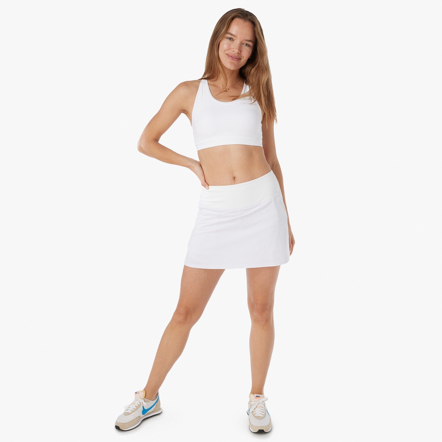  The Corliss Skort | White