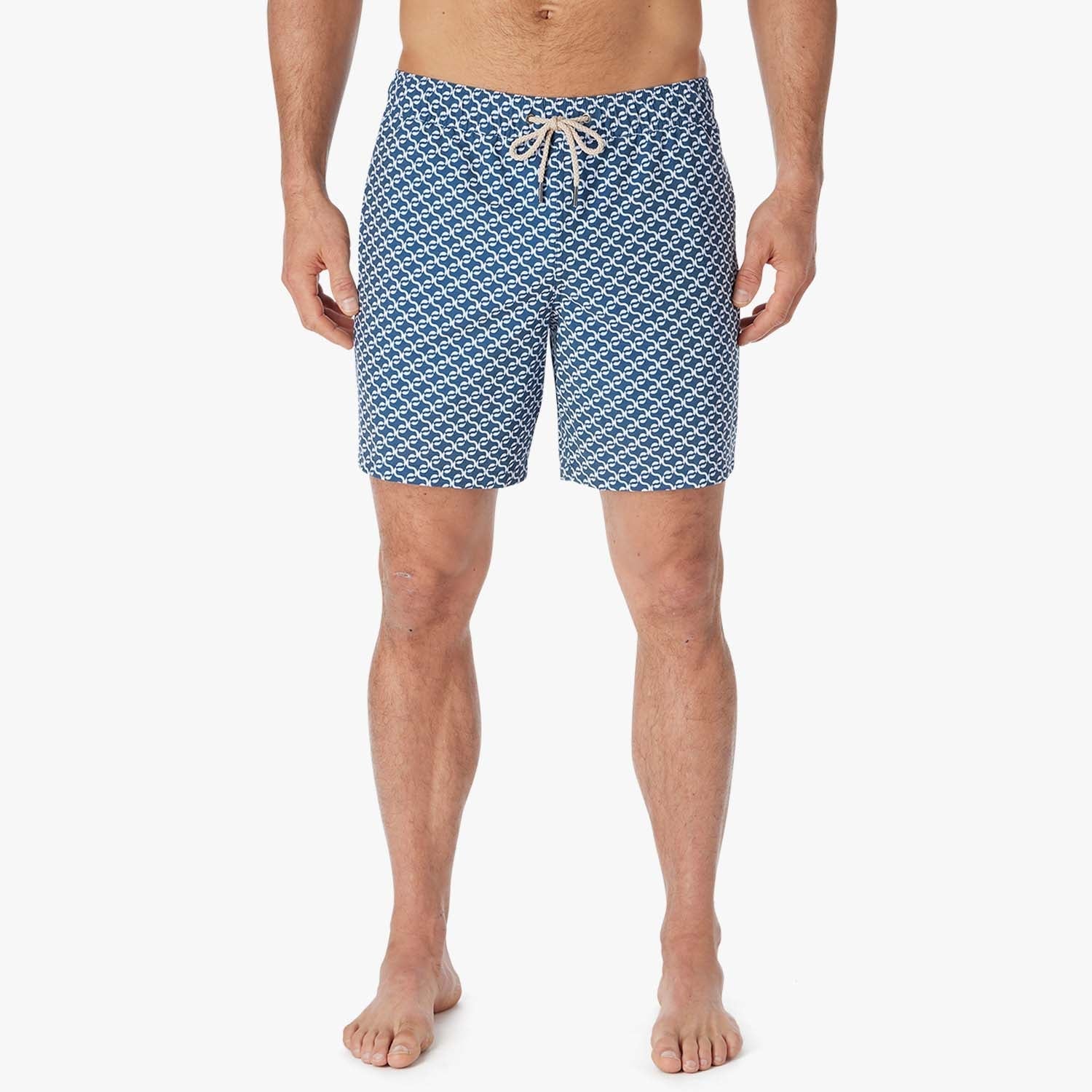  The Bayberry Trunk | Navy Geo
