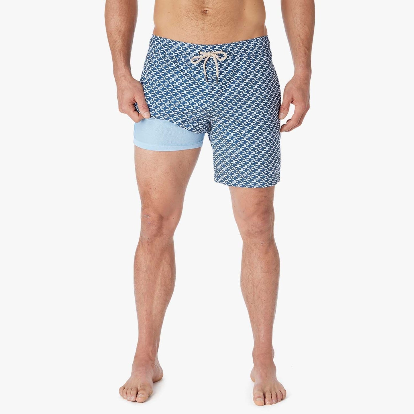  The Bayberry Trunk | Navy Geo