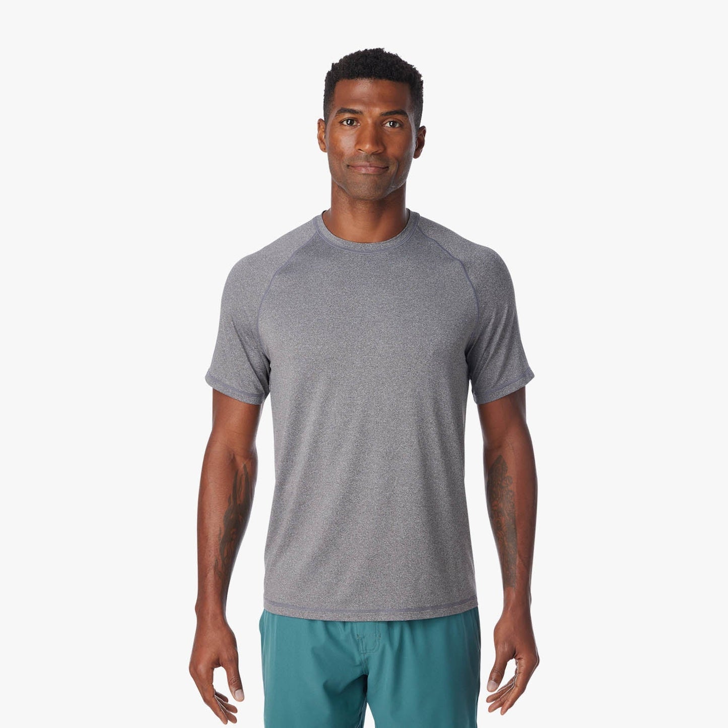  The BreezeKnit™ Tee | Charcoal