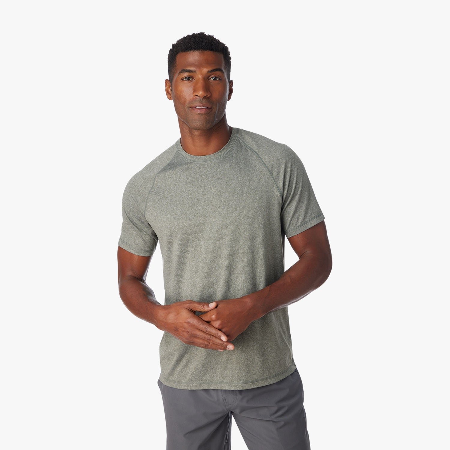  The BreezeKnit™ Tee | Thyme