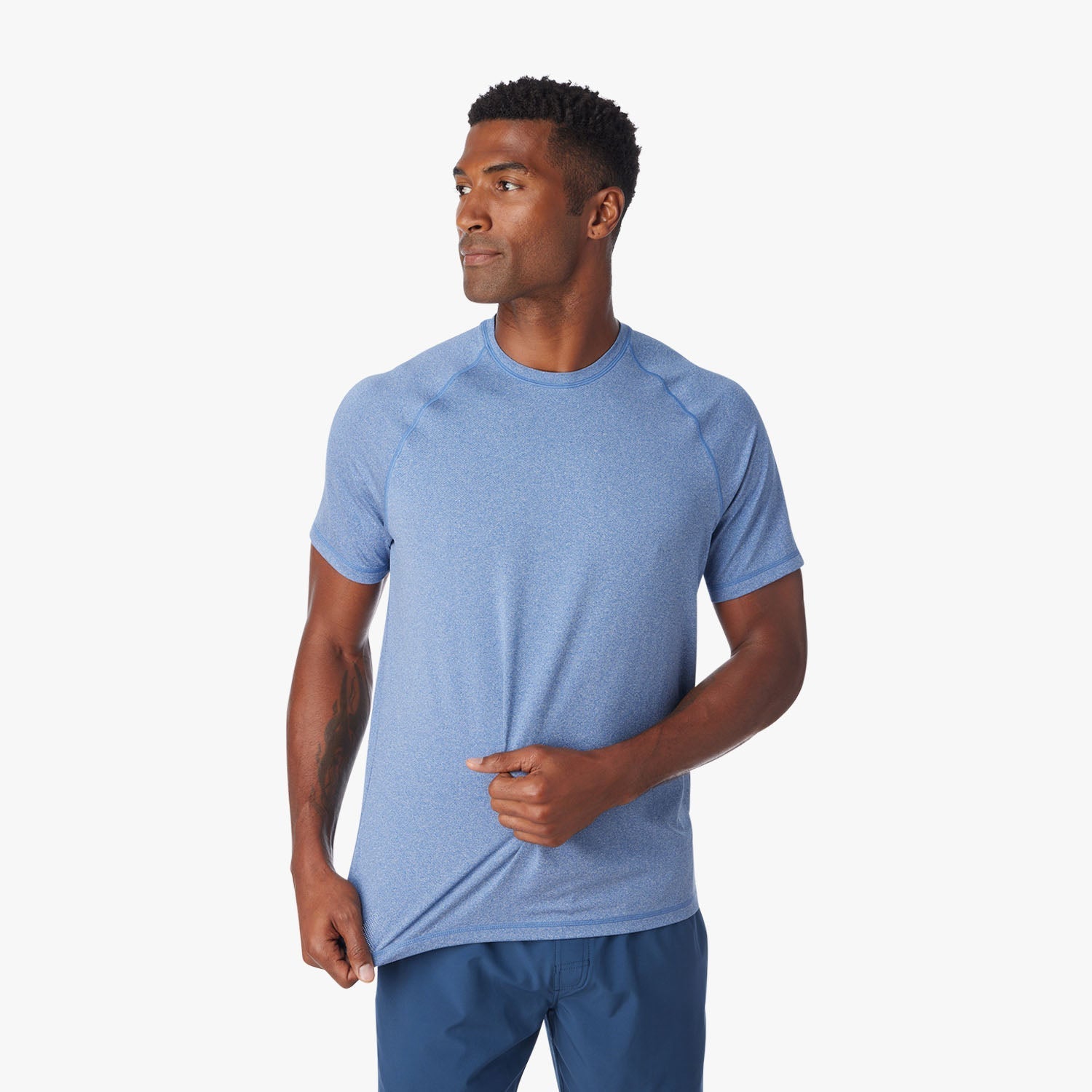  The BreezeKnit™ Tee | Navy