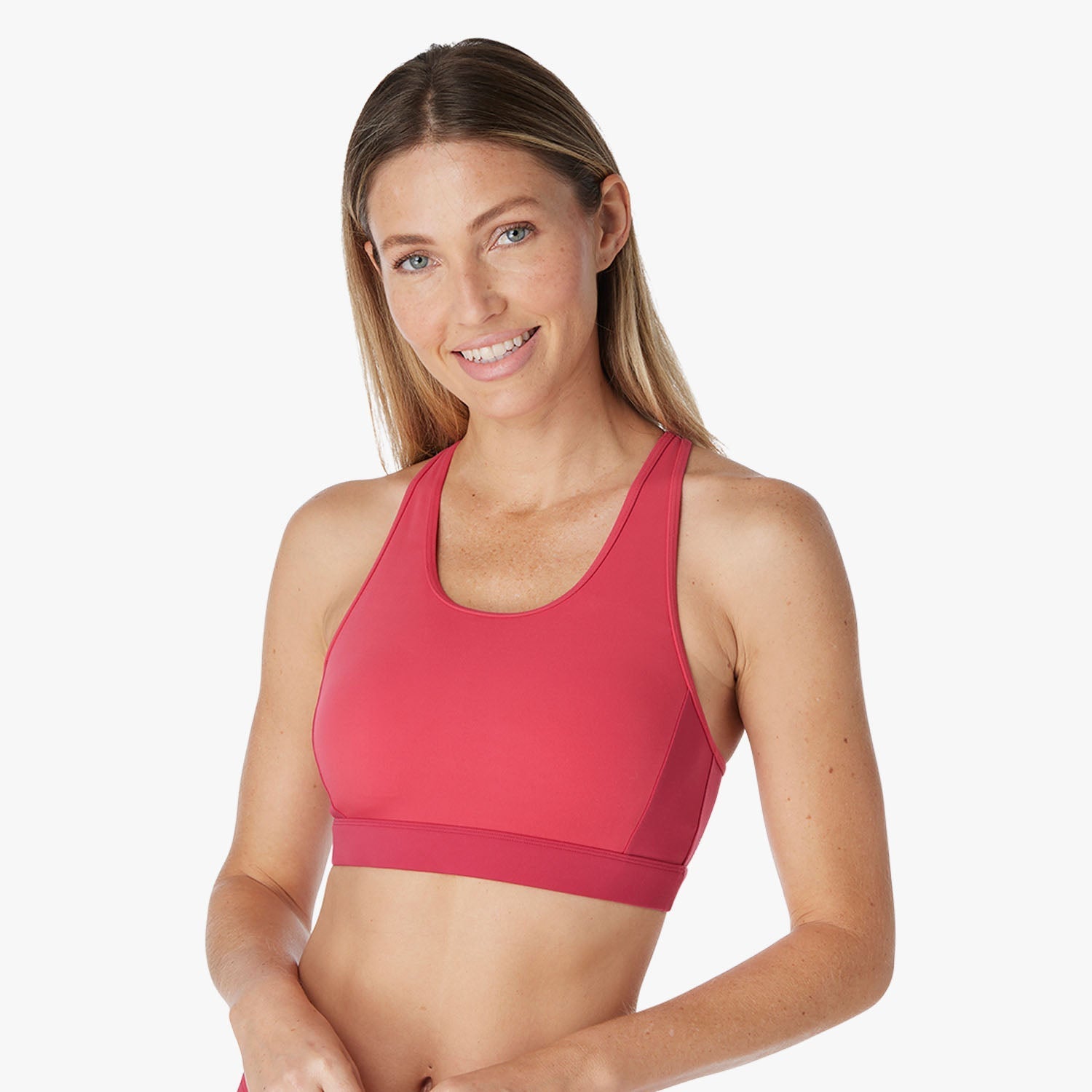  The Corliss Sports Bra | Raspberry