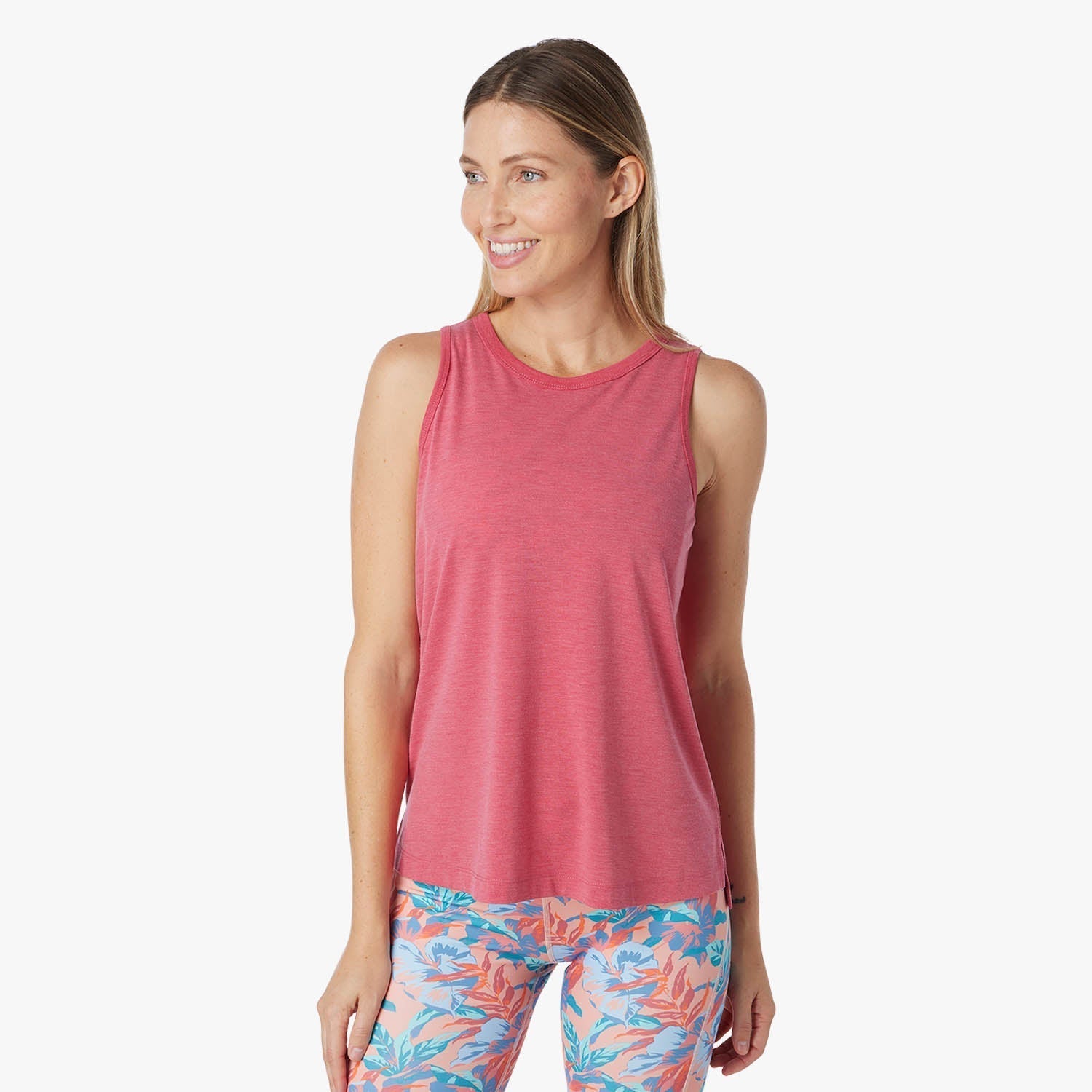 The SeaBreeze Tank Top | Raspberry