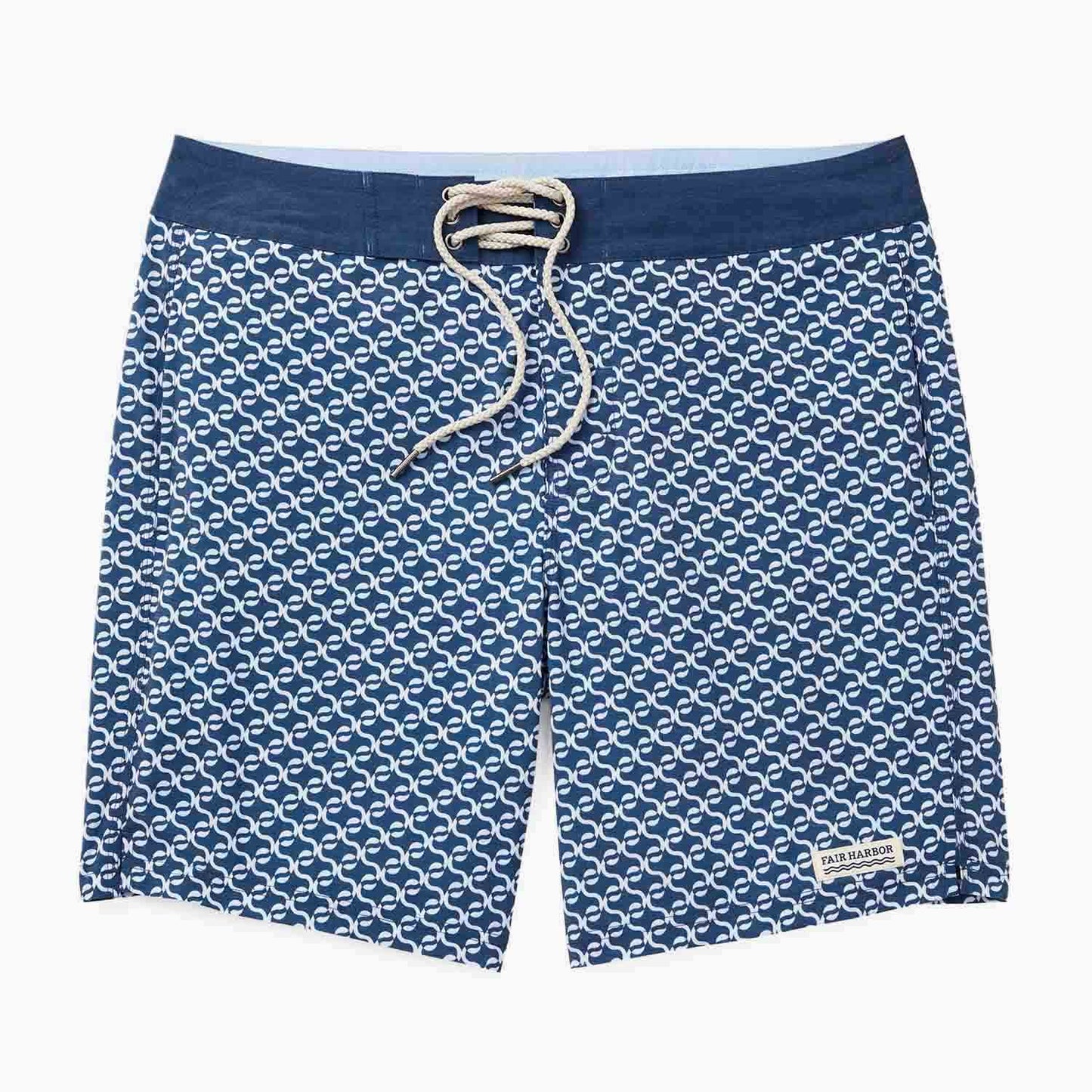  The Nautilus Boardshort | Navy Geo