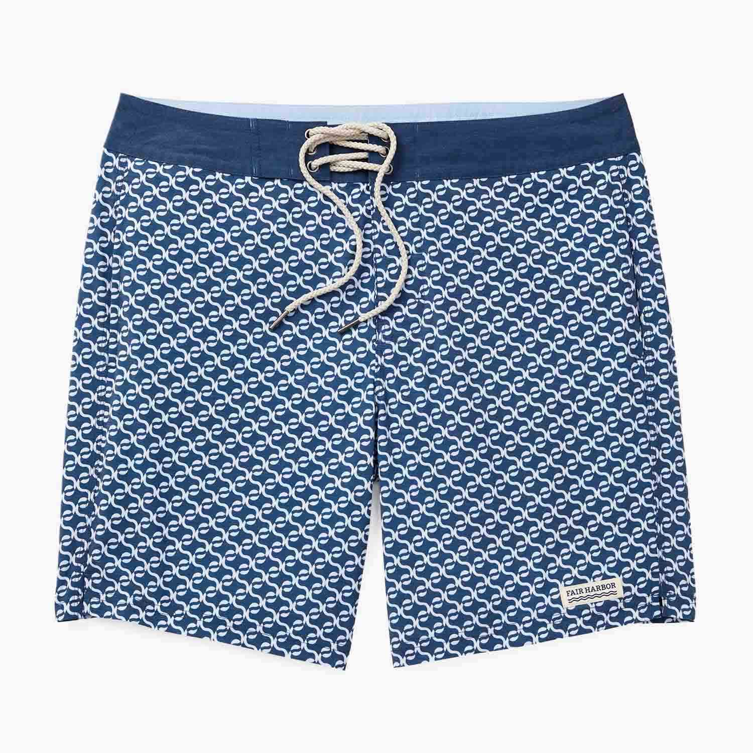  The Nautilus Boardshort | Navy Geo