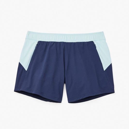  The Corliss Short | Light Blue Colorblock