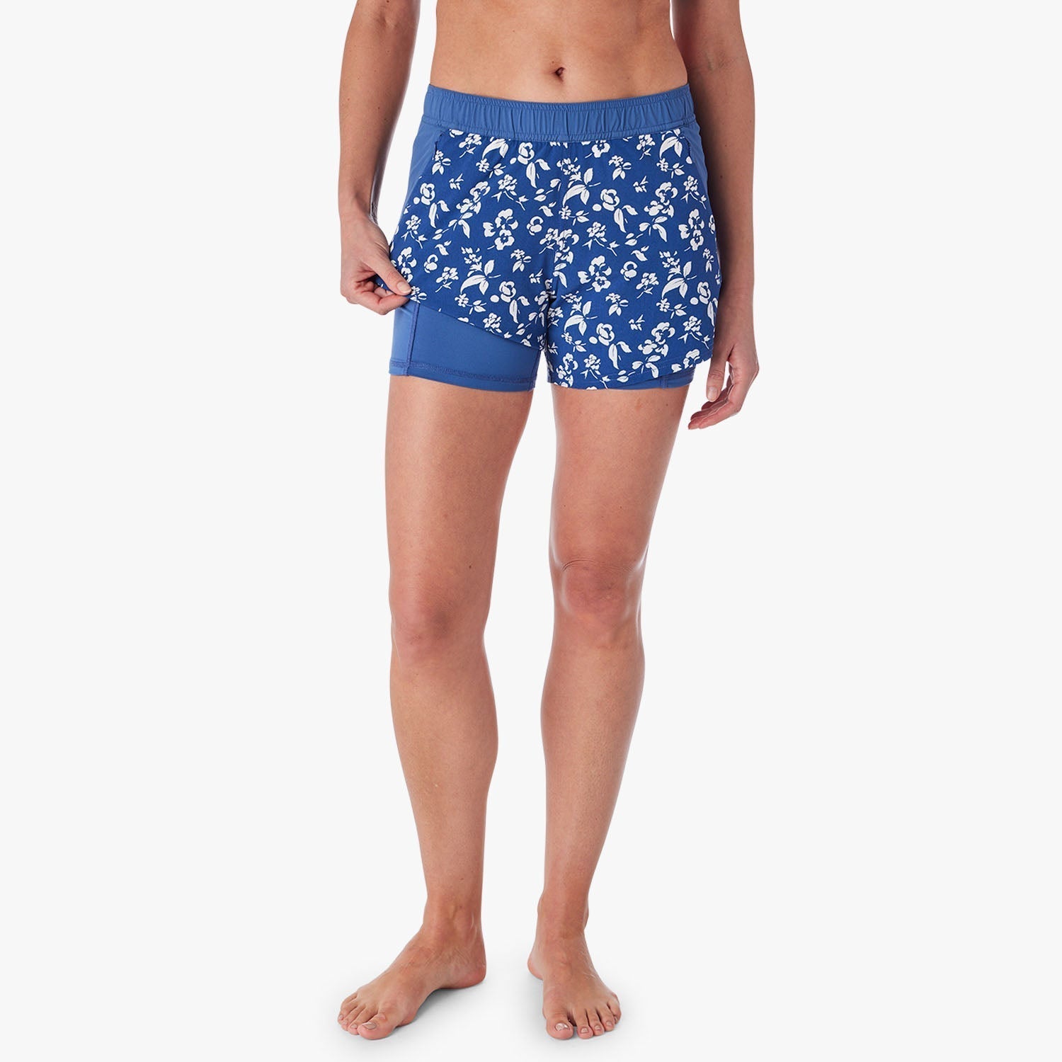  The Corliss Short | Navy Floral