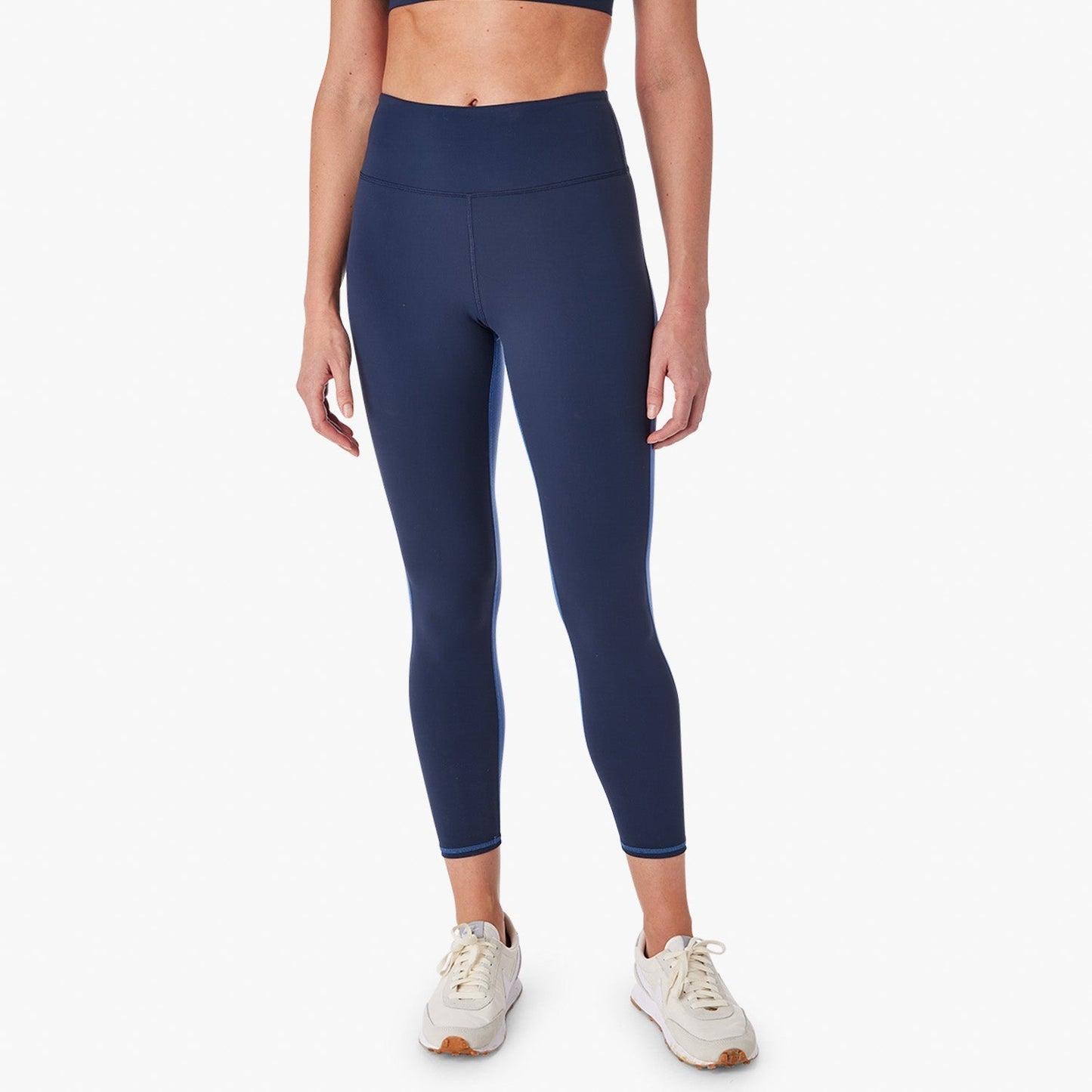  The Bayview Legging | Navy Colorblock