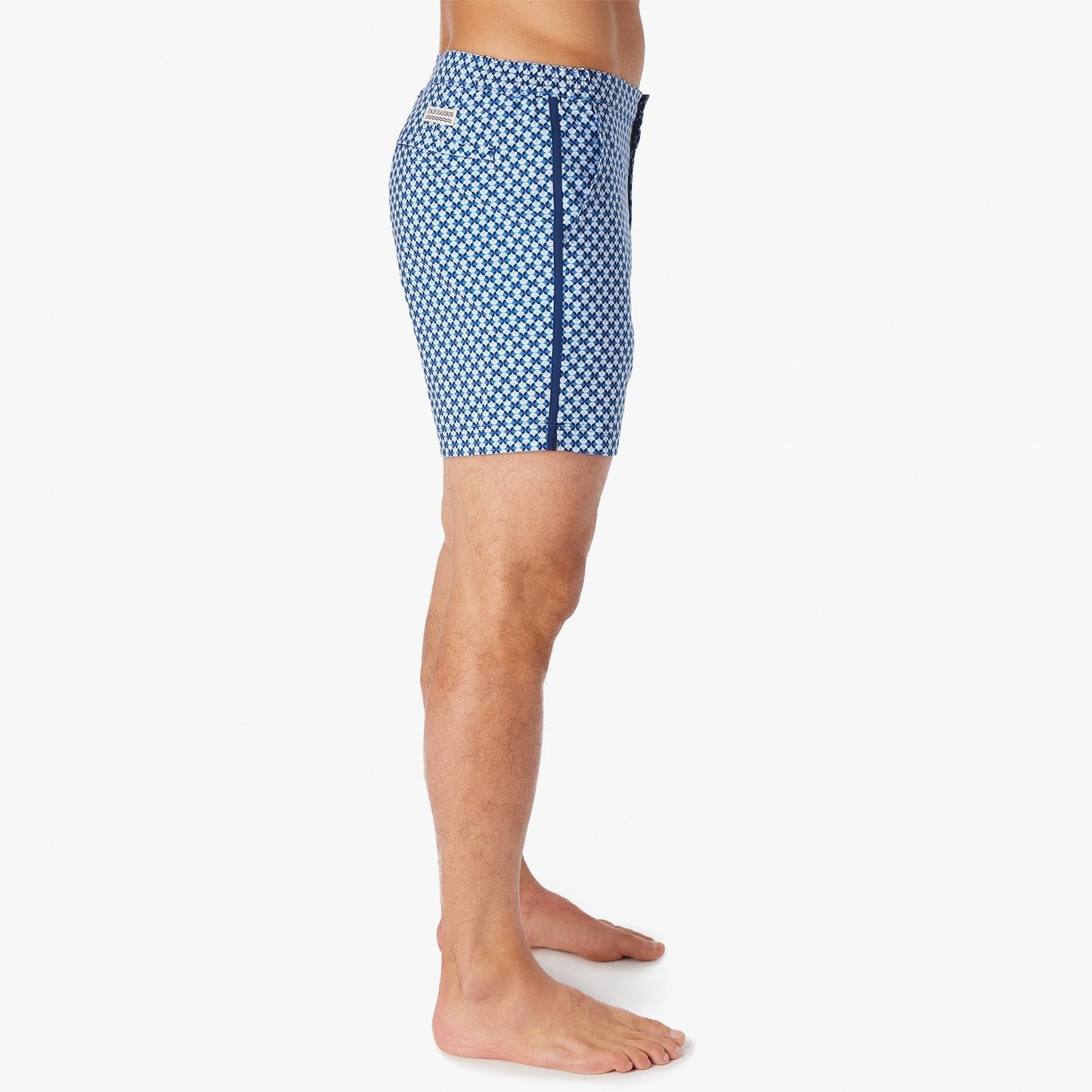  The Sextant Trunk | Sky Blue Retro Flower