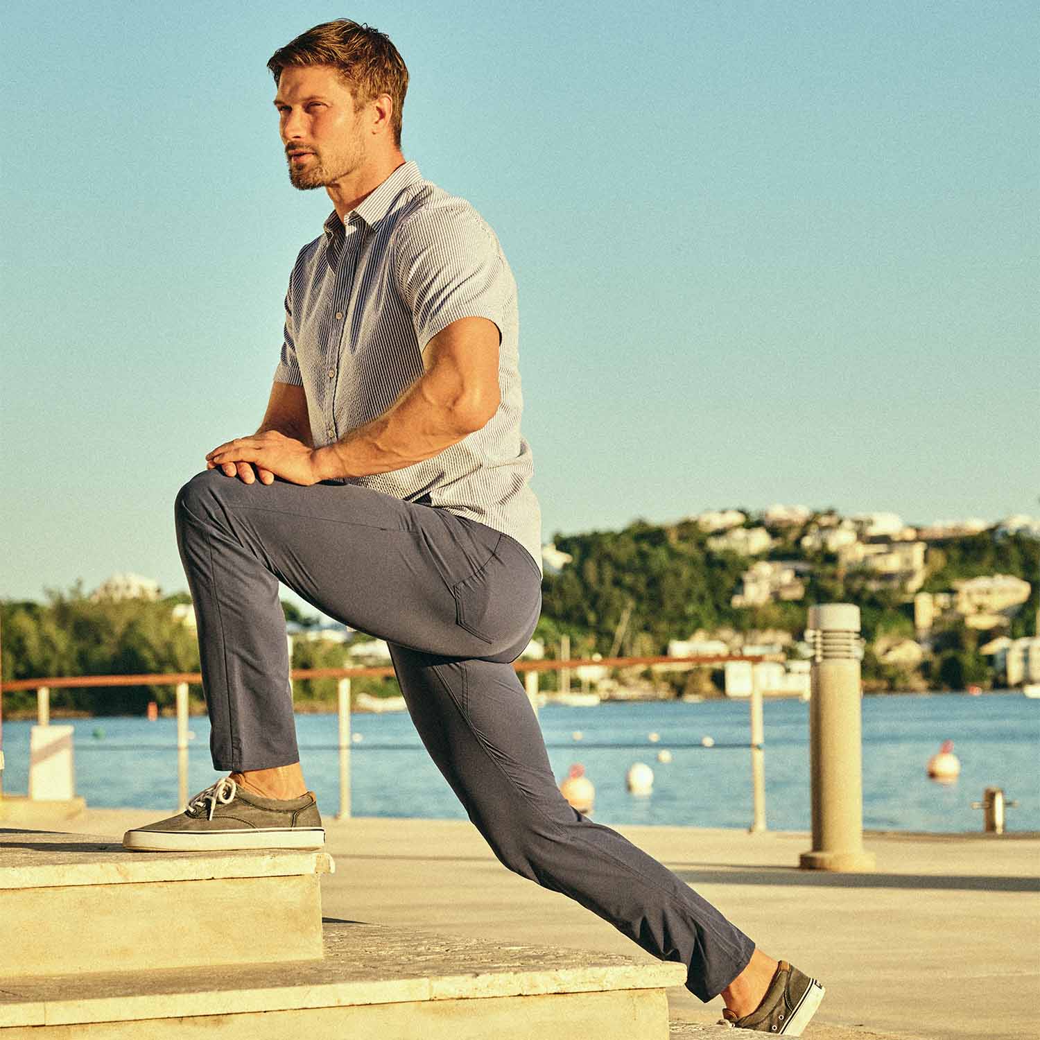  The Compass Pant | Navy