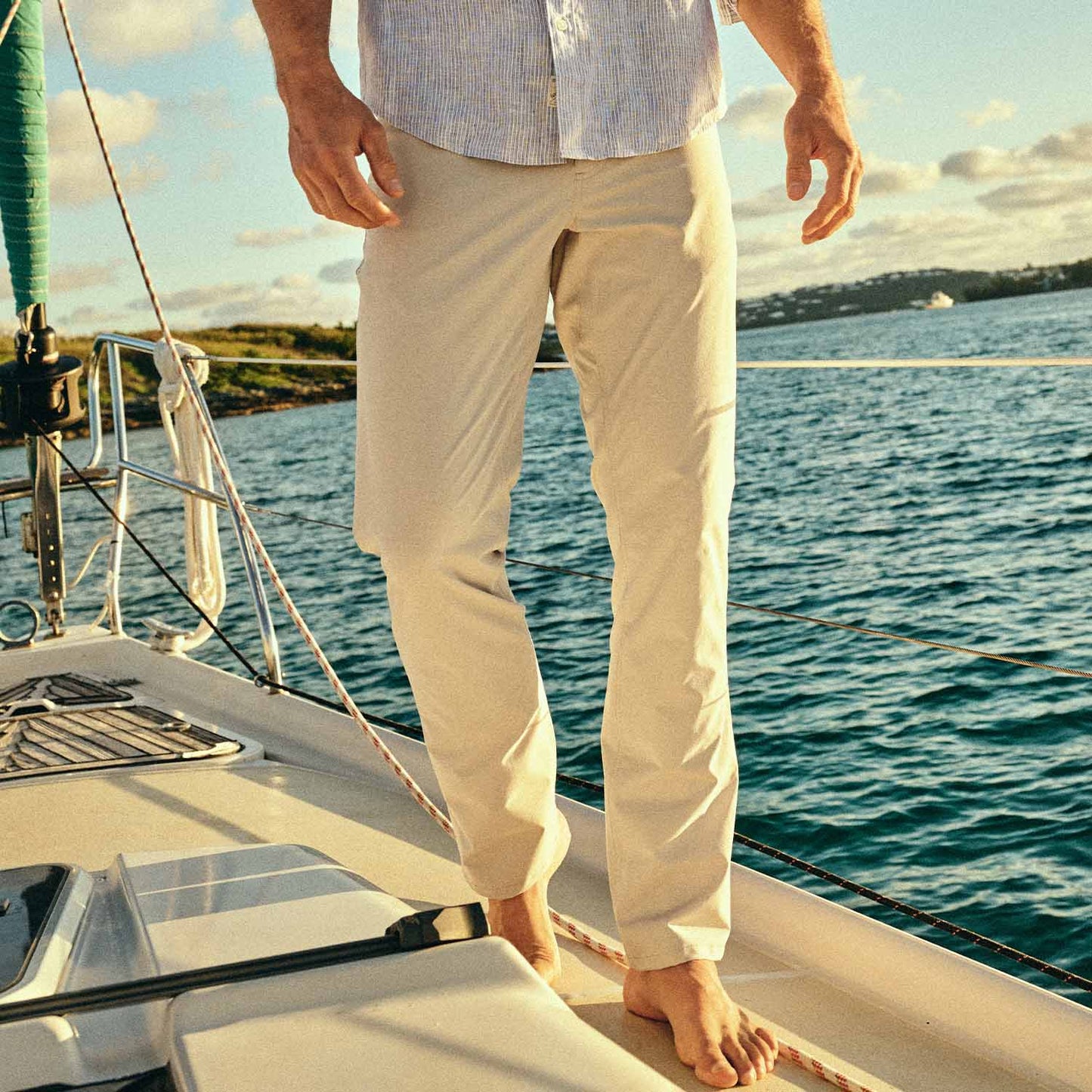  The Compass Pant | Stone