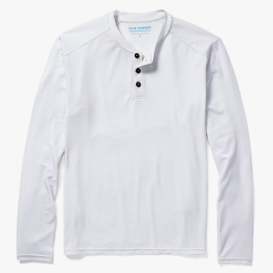 The SeaBreeze Henley | White